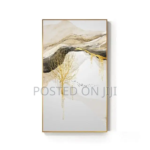 Landscape Golden Tree Sun Picture