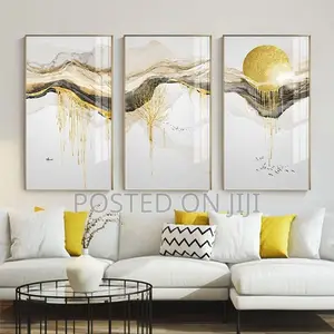 Landscape Golden Tree Sun Picture
