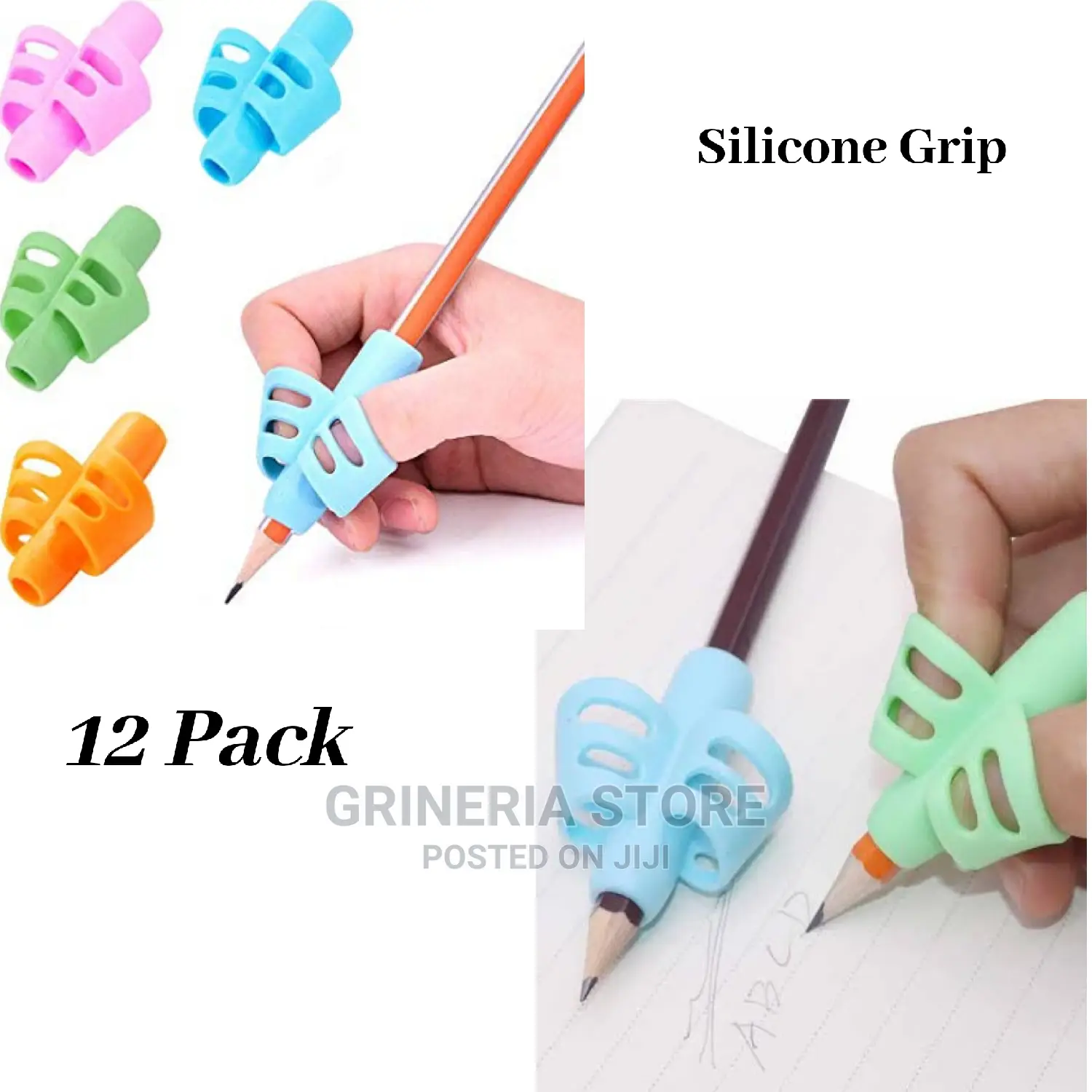 12pcs Set Pencil Grip