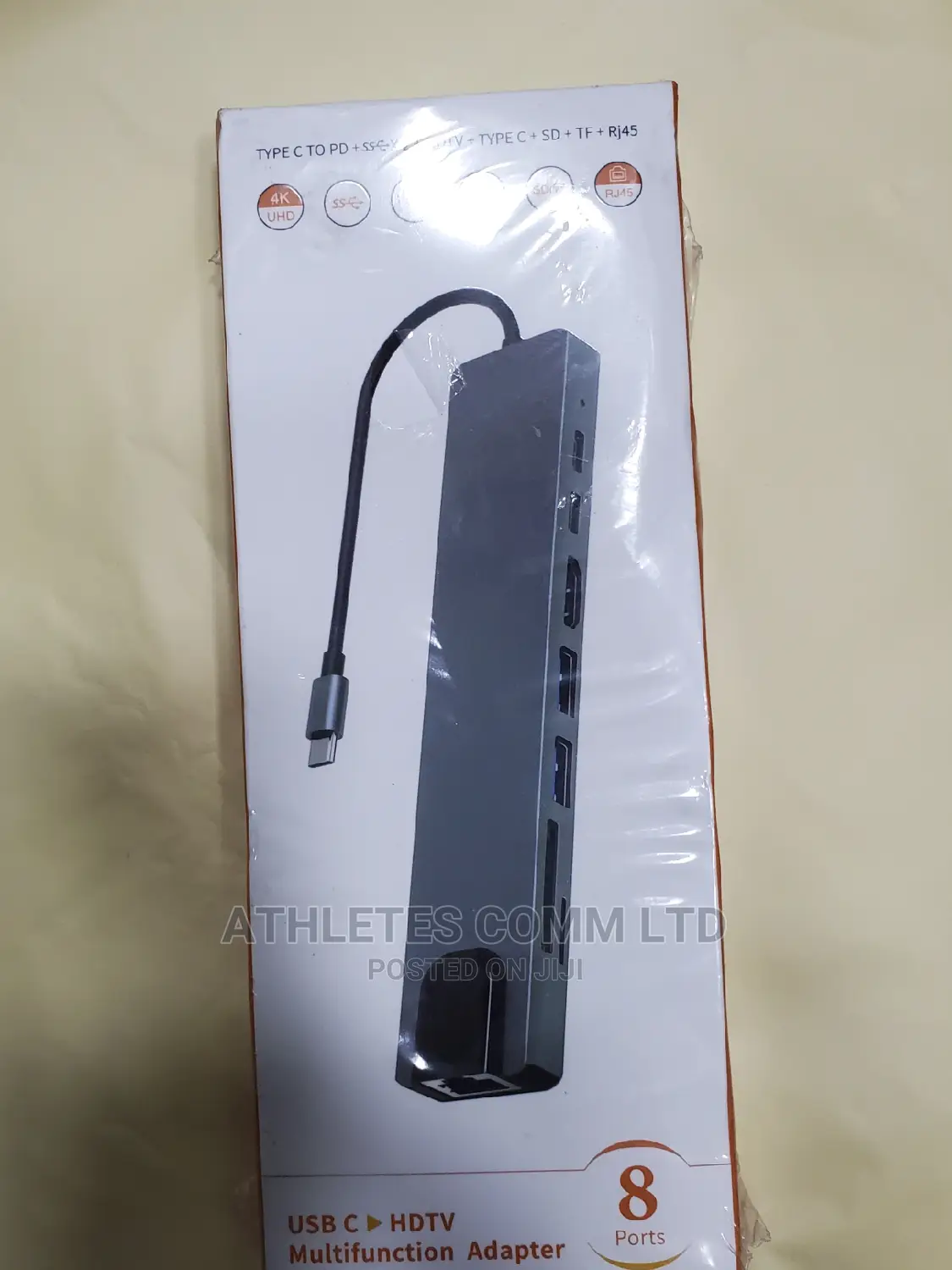 Type C 8 in 1 Multifunction Adpter