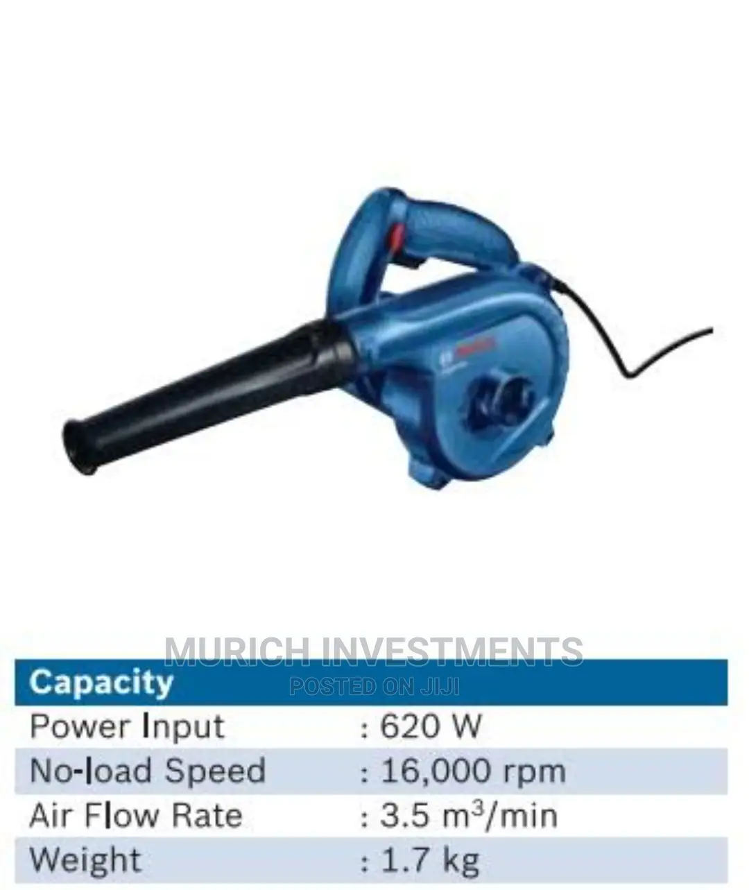 Bosch Tools - Blower With Dust Extraction GBL 620