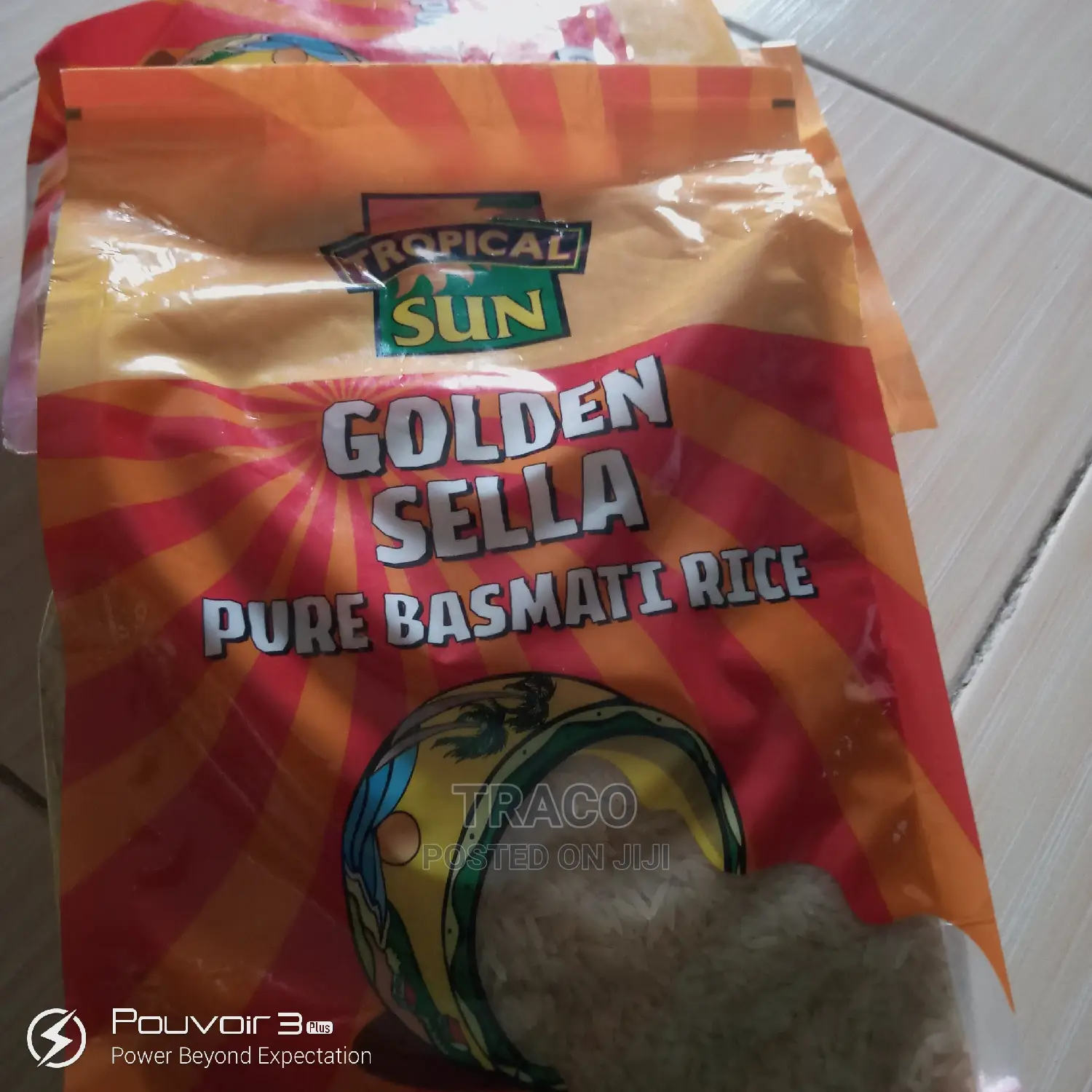 Tropical Sun Golden Sella Pure Basmati Rice - 2KG X 6BAGS