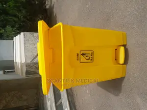 Yellow 70 L Bio Medical Waste Bin, for Hospital