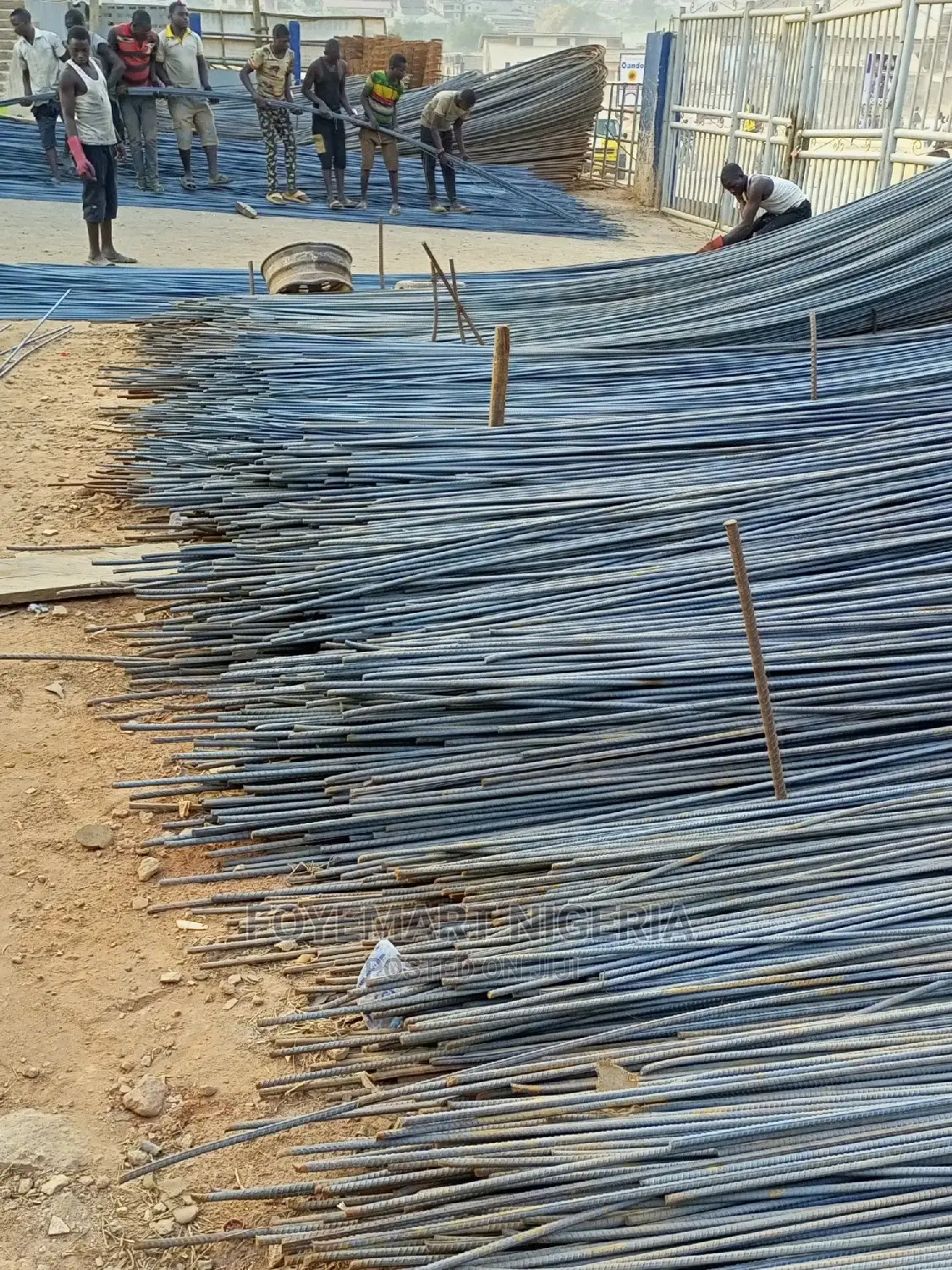 These Are Imported Materials Tested TMT With Test Results