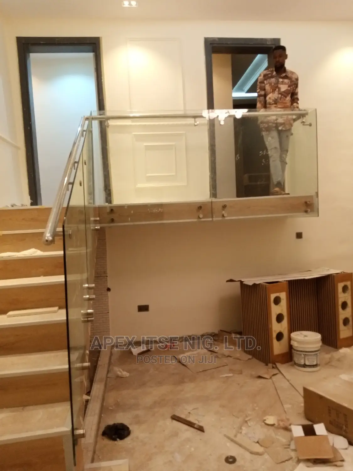 Framless Glass Balcony