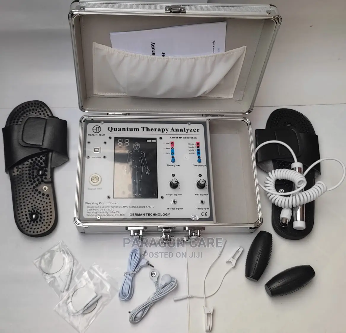 Quantum Resonance Magnetic Analyzer