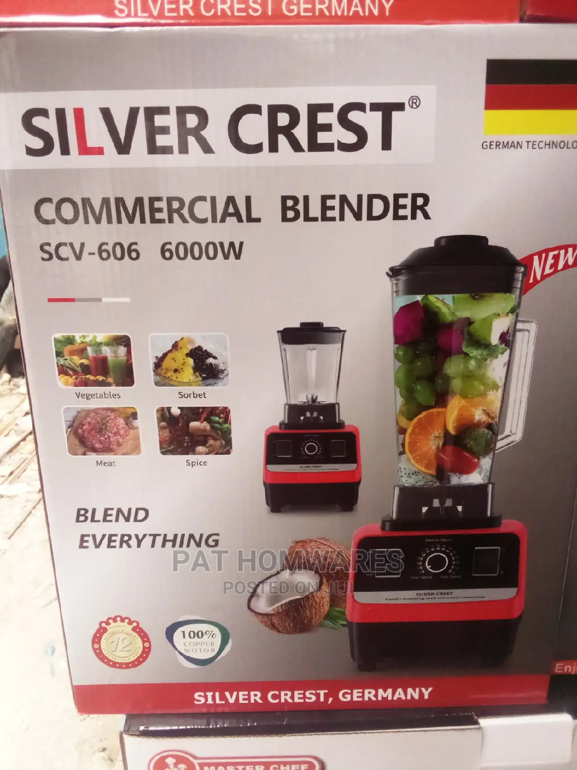 Silver Crest 2in One Cup 6000w