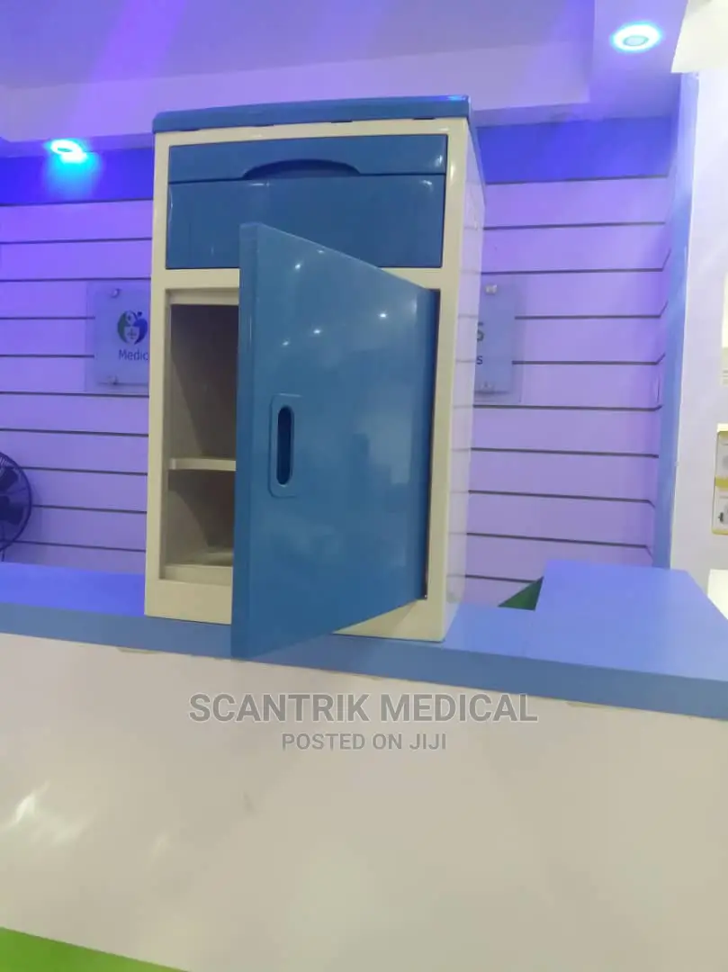 Multi Function ABS Hospital Bedside Cabinet