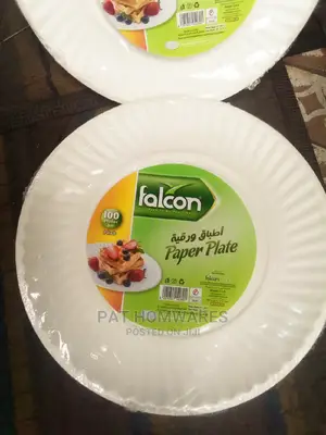 Falcon Paper Plates by 100pcs