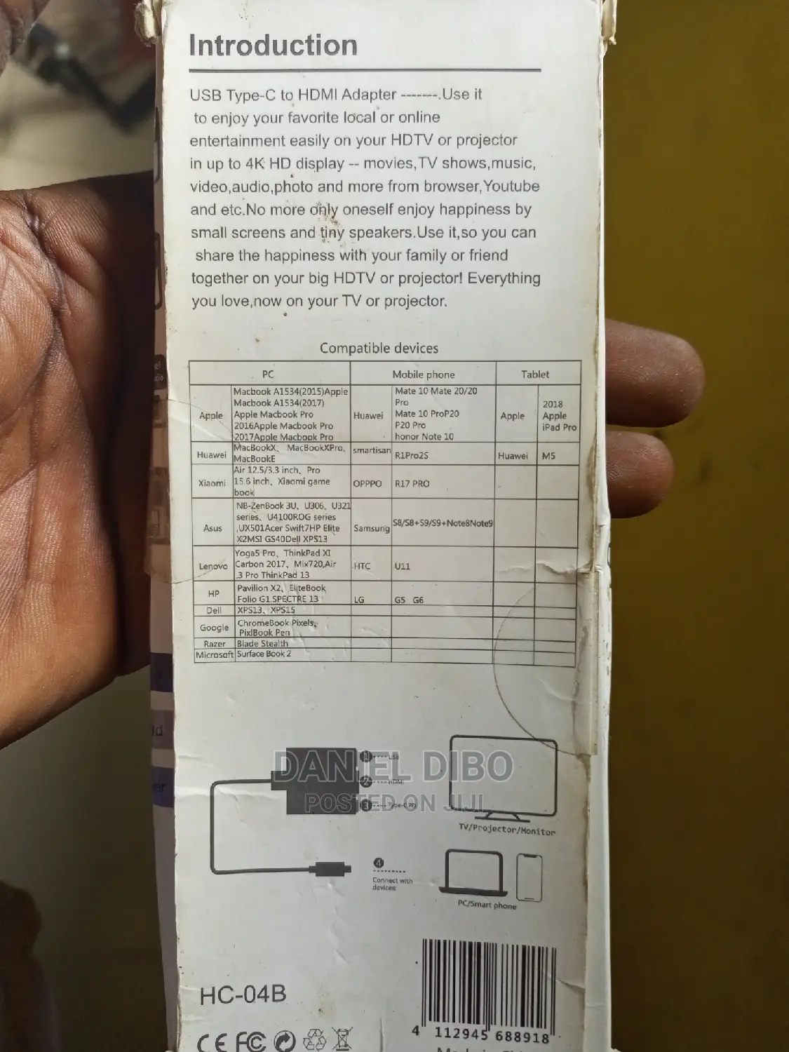 Type C HDTV Multi-adaptor