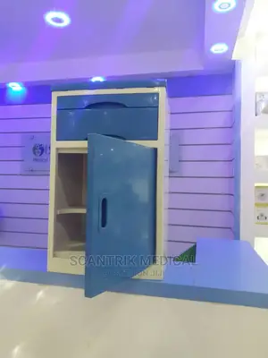 Portable Plastic Hospital Bedside Locker