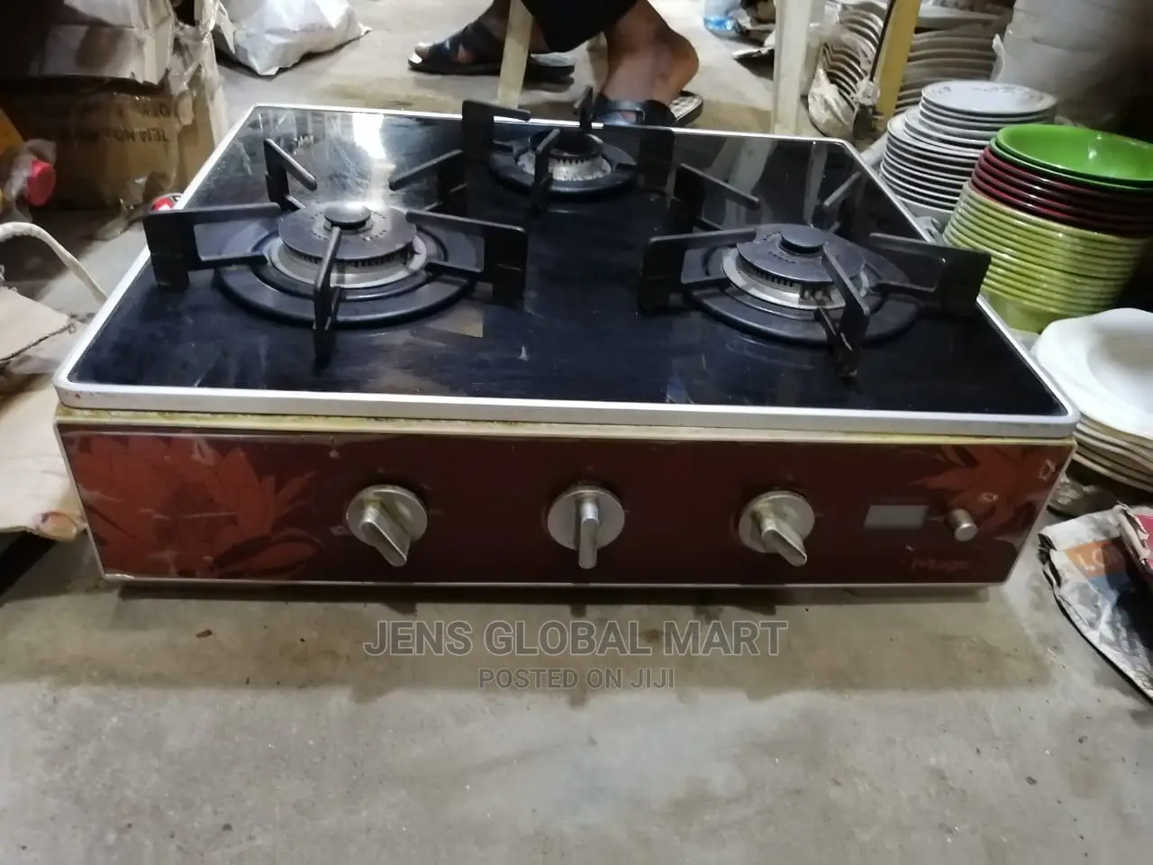 Sensored German Used Table Top Gas Cooker