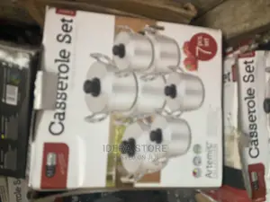 Aluminium Casserole Set 7pcs