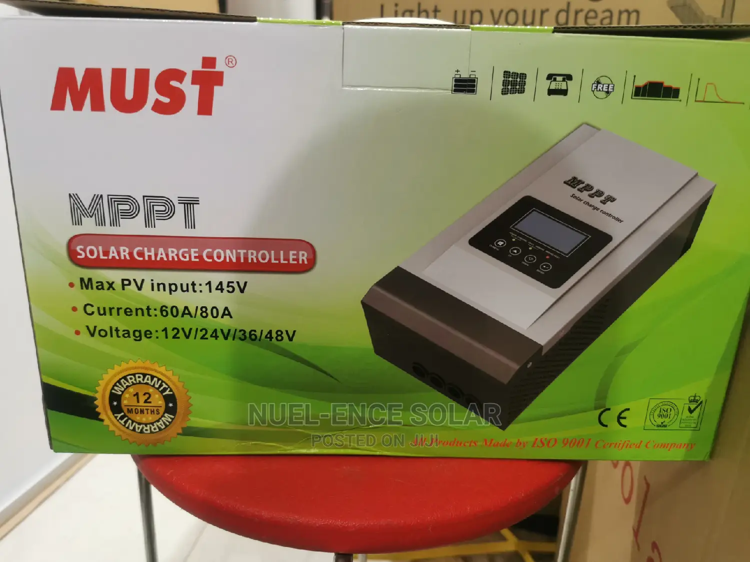 80ah MPPT Must Charger Controller