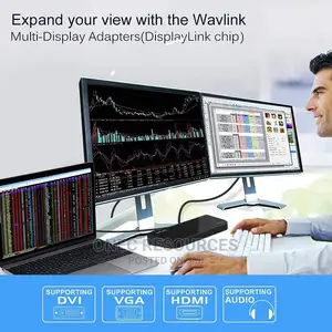 WAVLINK USB 3.0 and USB Universal Laptop Docking Station