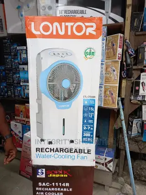 Lontor Rechargeable Air Cooler (Water Fan) With Remote Co