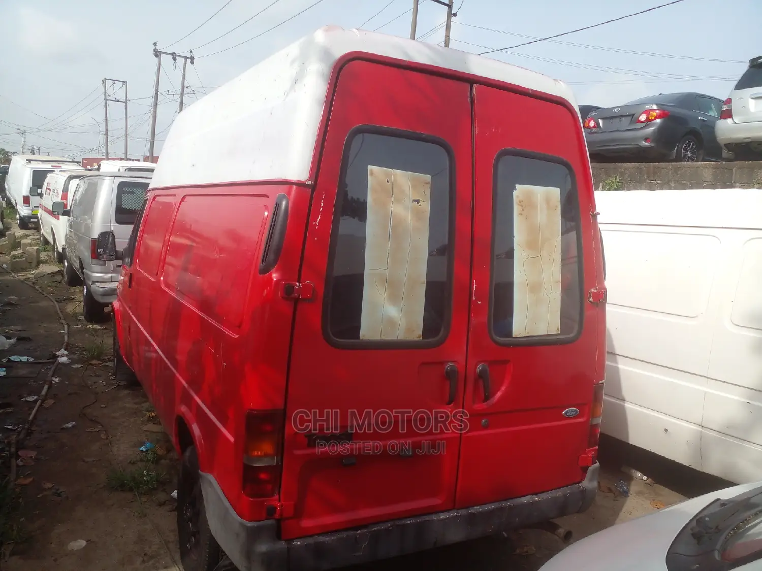 Ford Transit 2004 Red
