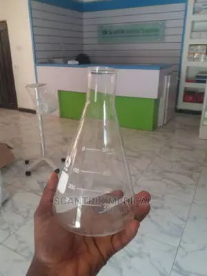 Transparent Medical Laboratory Beaker