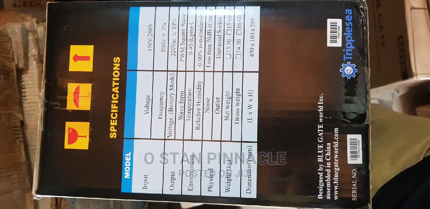 Bluegate 2500va Ups
