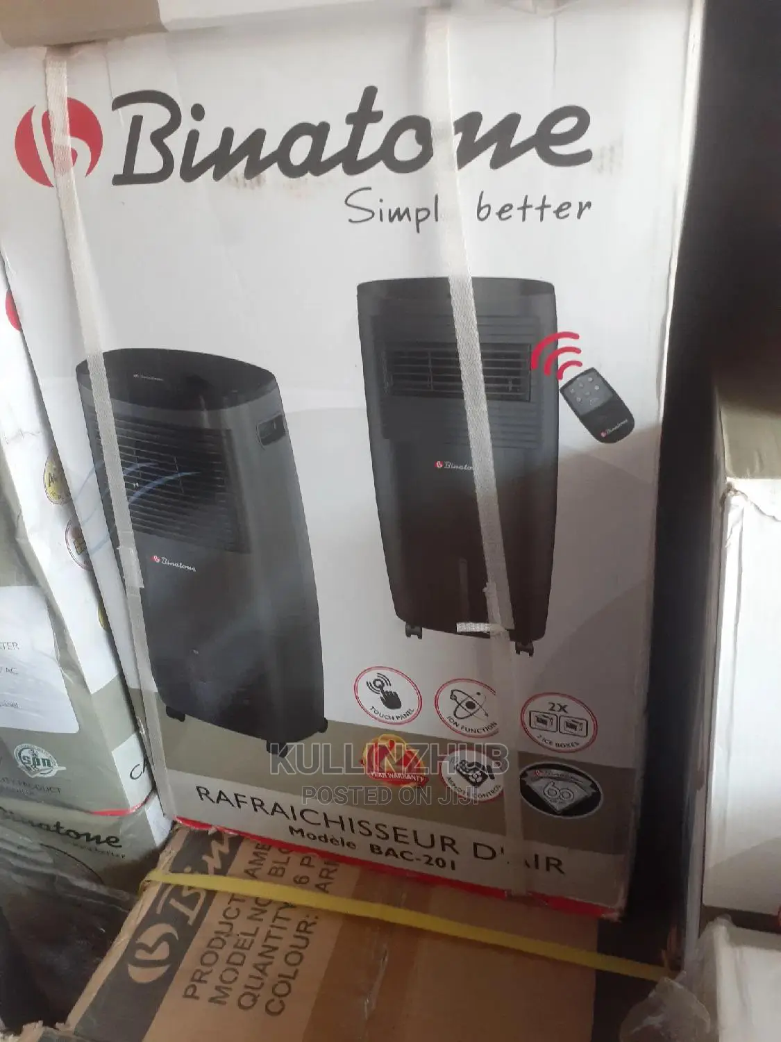 Binatone Air Cooler With Remote Control/Touch Panel - BAC-20