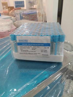 Medical Vacuum Blood Collection Tube Blue Vacutainer Tube in Katampe ...