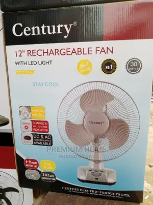 Century 12inches Rechargeable Table Fan