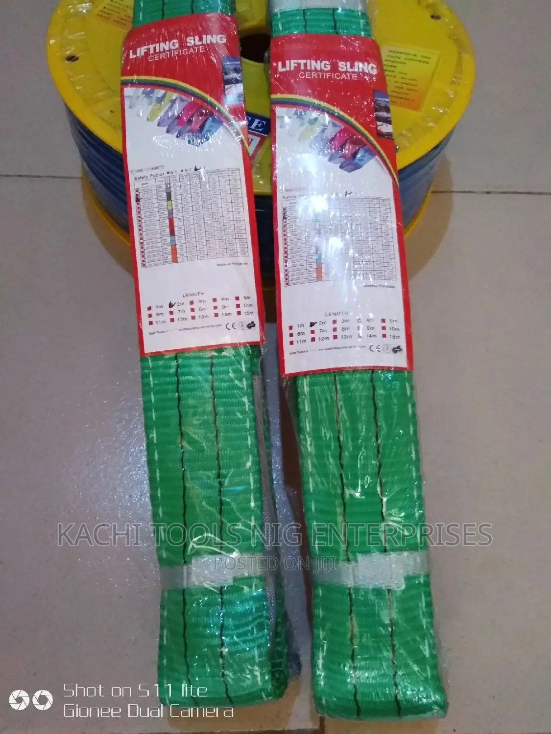 (2ton by 2metar) Lifting Belts