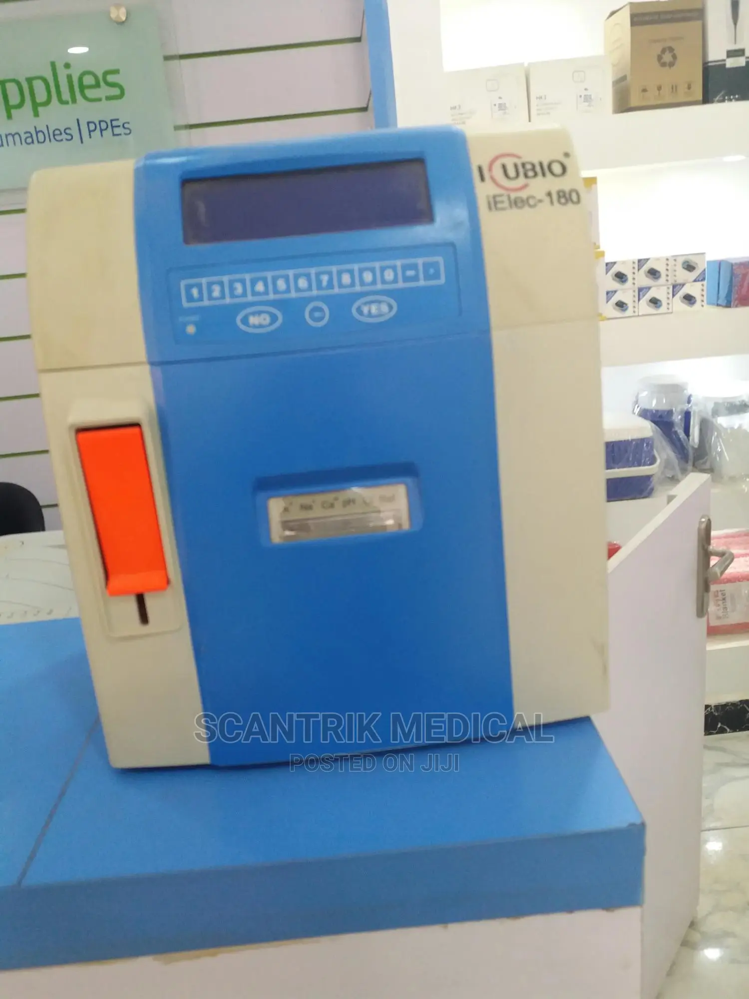 Icubio - Elect - 180 - Cl- Electrolyte Analyzer