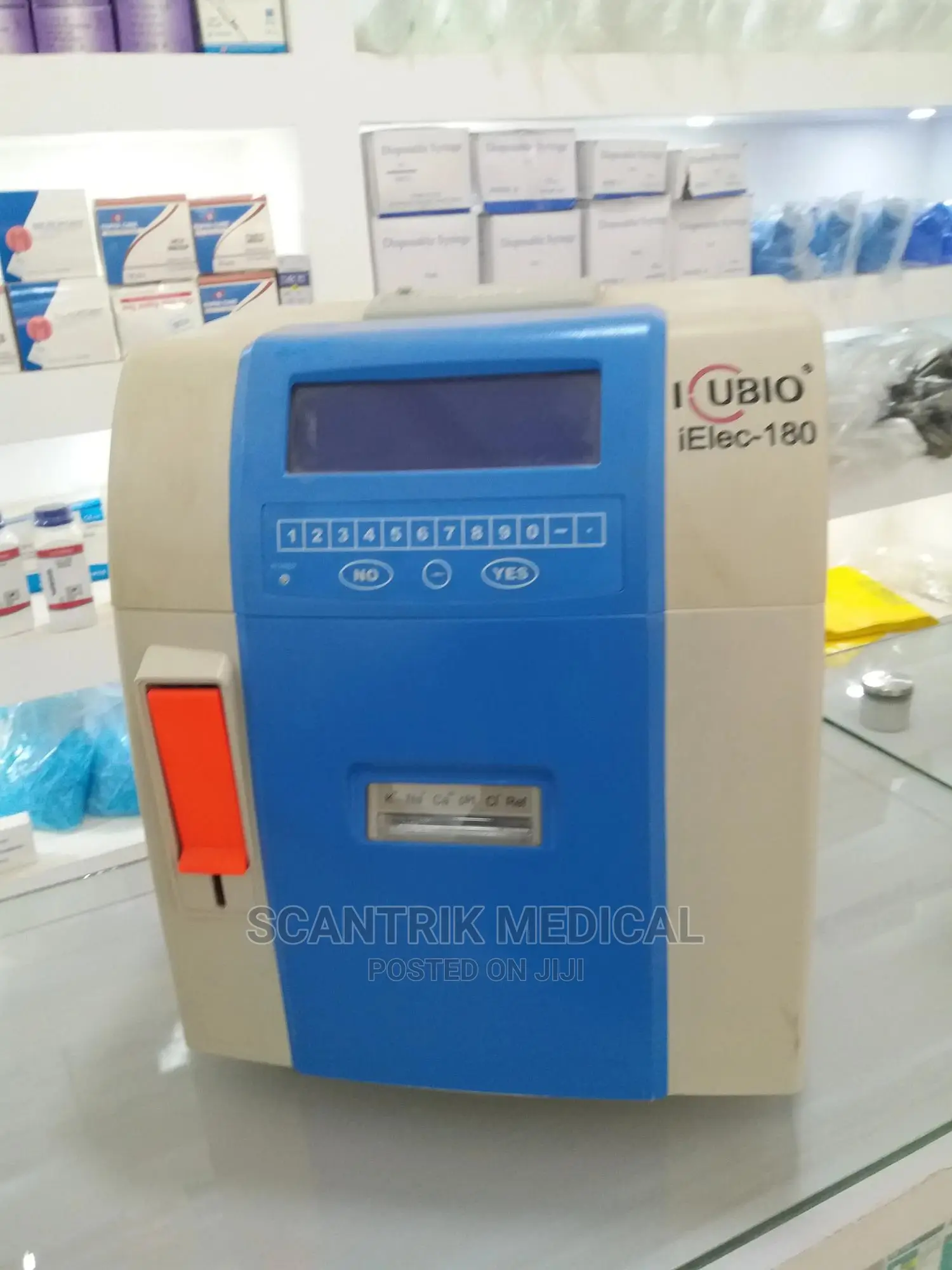 Machine Icubio - Elect - 180 - Electrolyte Analyzer
