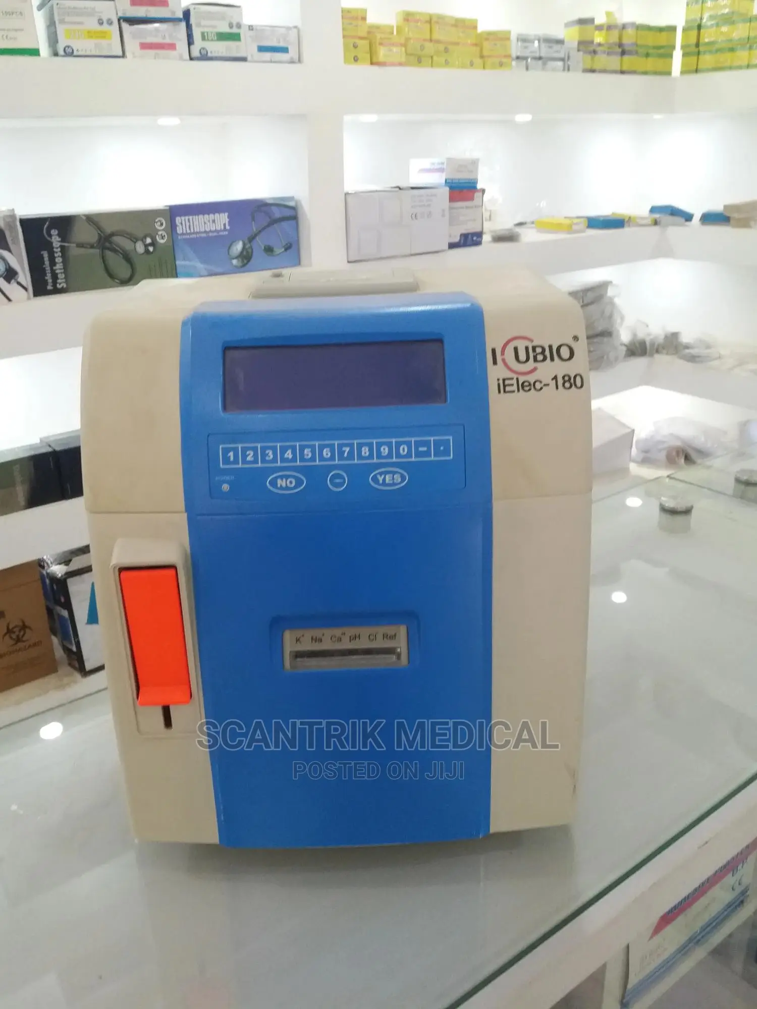 Analyzer Icubio - Elect - 180 - Electrolyte Analyzer
