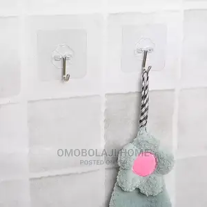 12 Pieces Adhesive Wall Hook
