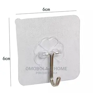 12 Pieces Adhesive Wall Hook