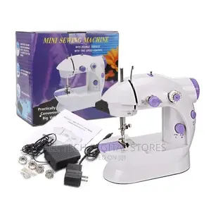 Mini Sewing Machine SM-202A With AD/DC Adaptor Foot Pedal