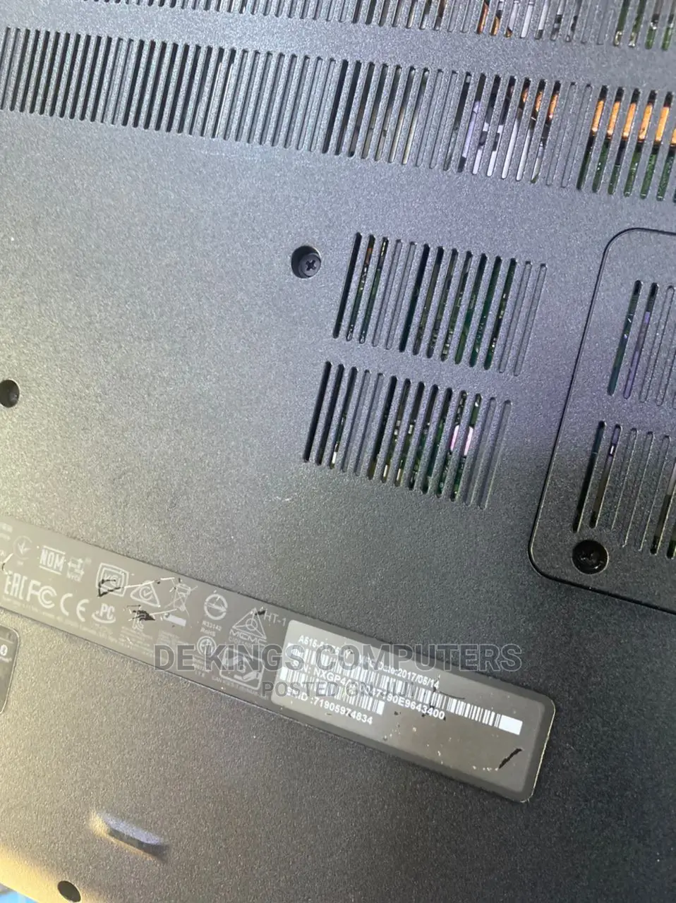 Laptop Acer 8GB Intel Core I7 SSHD (Hybrid) 1T