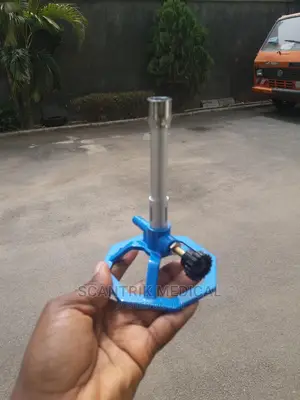 Lab Bunsen Burner With Air Gas Adjustment, for Natural Gas
