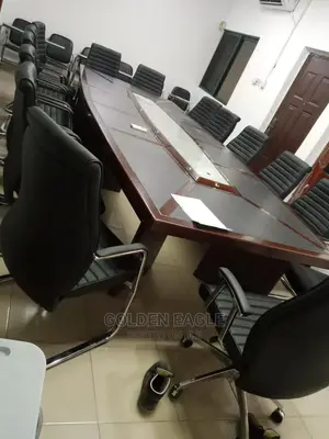 4.2m Executive Conference Table 15 Chairs