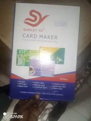 A4 Plastic I'D Card Consumables