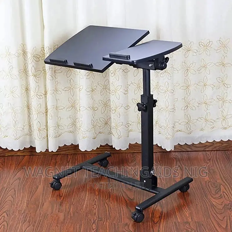 Adjustable Computer Trolley For Office And Home Use