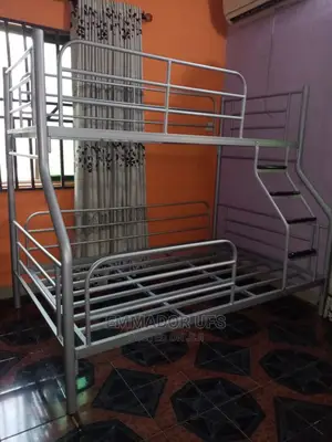 Trio Metal Bunk Bed for Kids With All Round Safety Guard