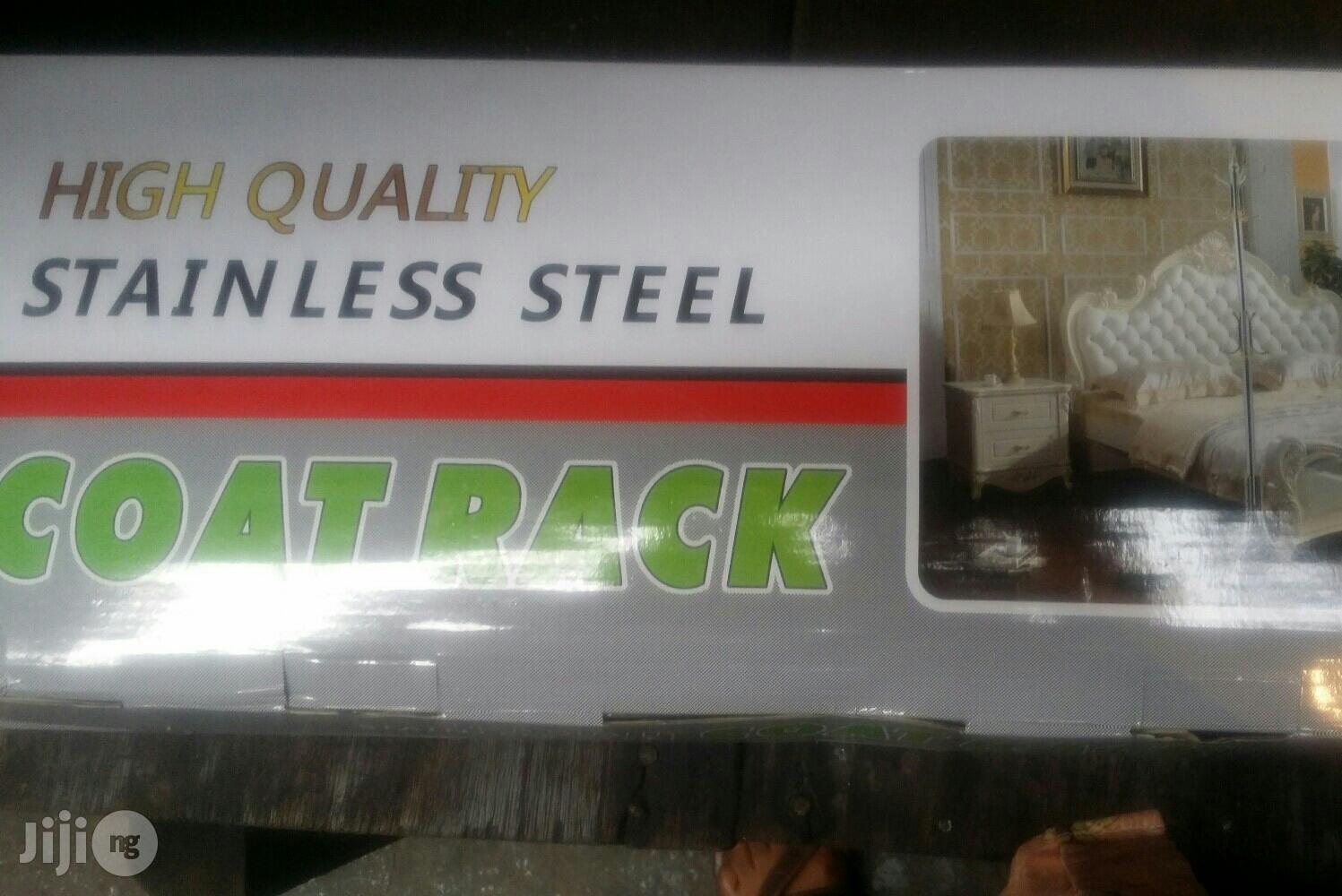 Stainless Still Coat Rack