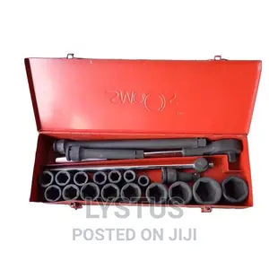 3/4′′-1 5/16′′ X 3/4” Drive Black Impact Socket Set 21 P