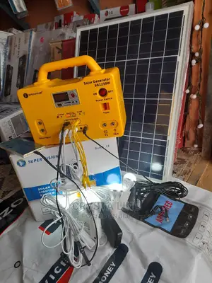 Super Vision Solar Generator Lighting System With 50watts