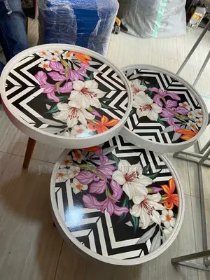 Italian Unique Side Stools Tables