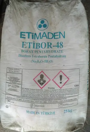 Borax (Sodium Borate or Sodium Tetraborate) Cold 25kg Bag