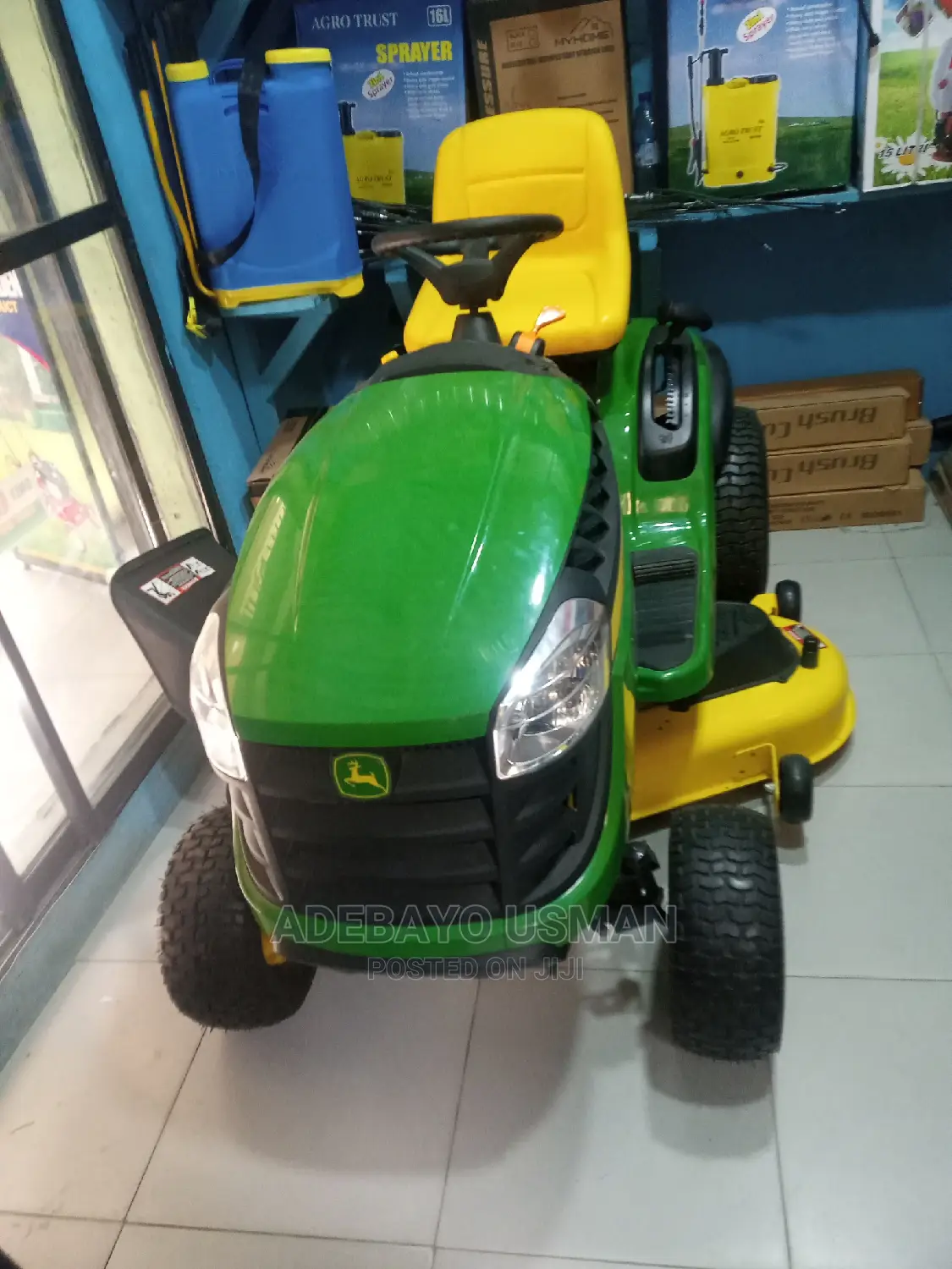 Driving Mower