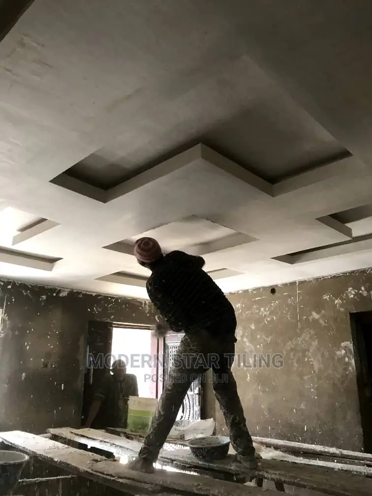 Pop Ceiling and Tiling/Screeding