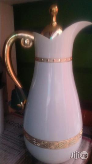 Golden Water Vaccum Flask.