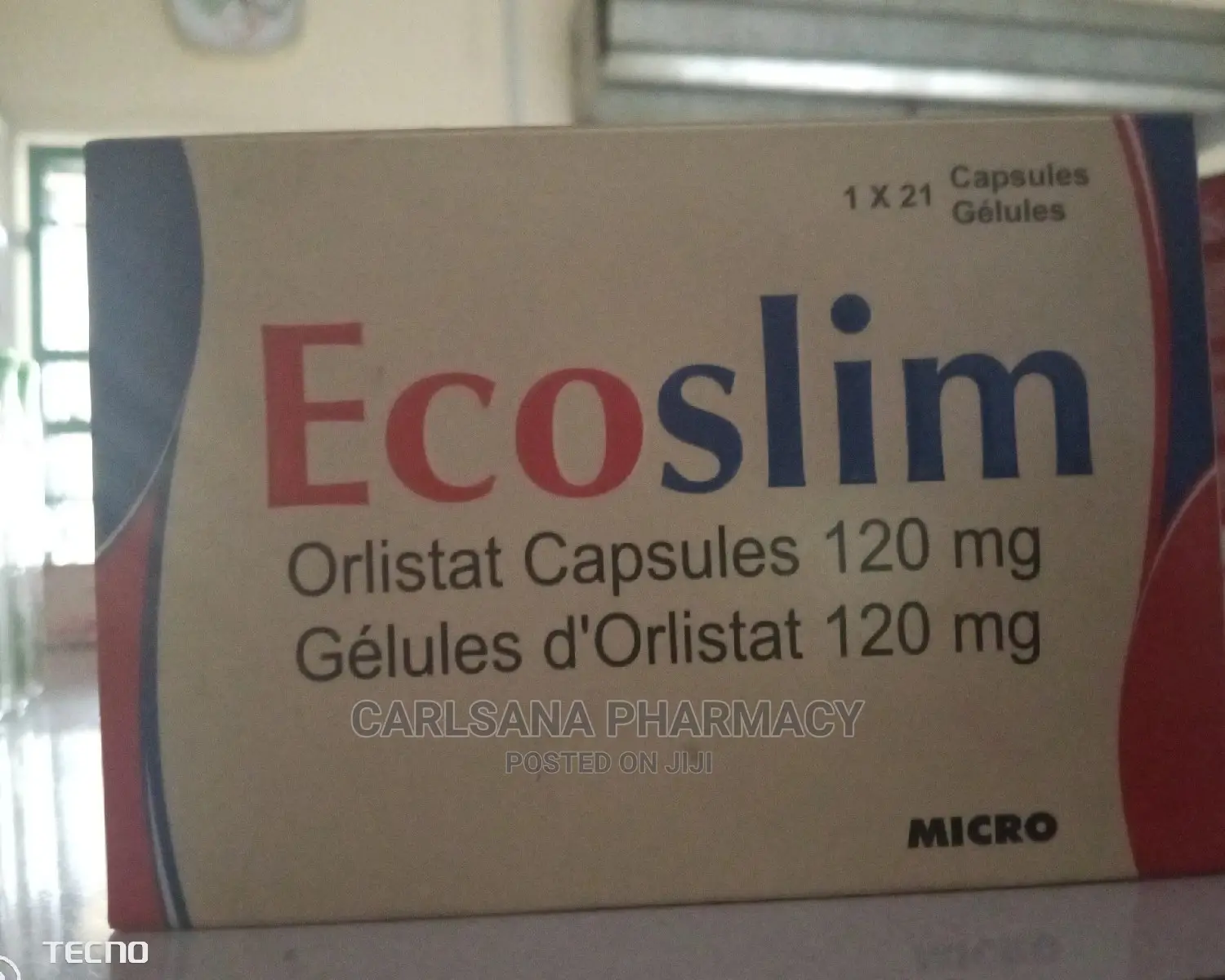 Ecoslim Orlistat 120mg