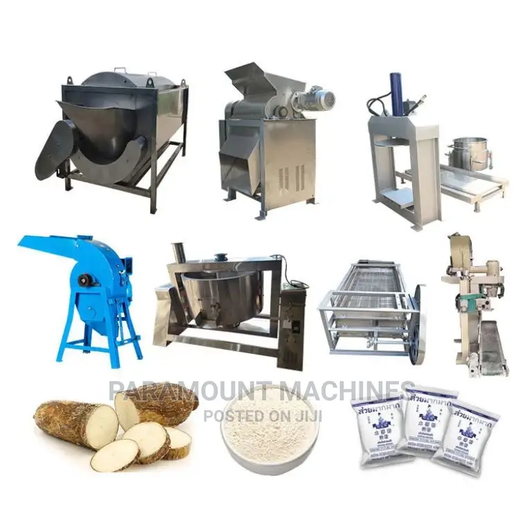 Complete Garri Processing Equipment