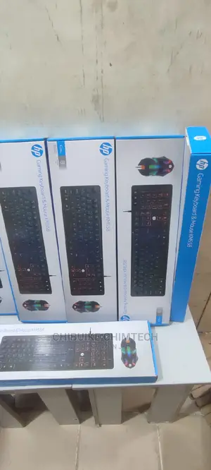 Hp Gaming Keyboard and Mouse Wired With Keyboard Light